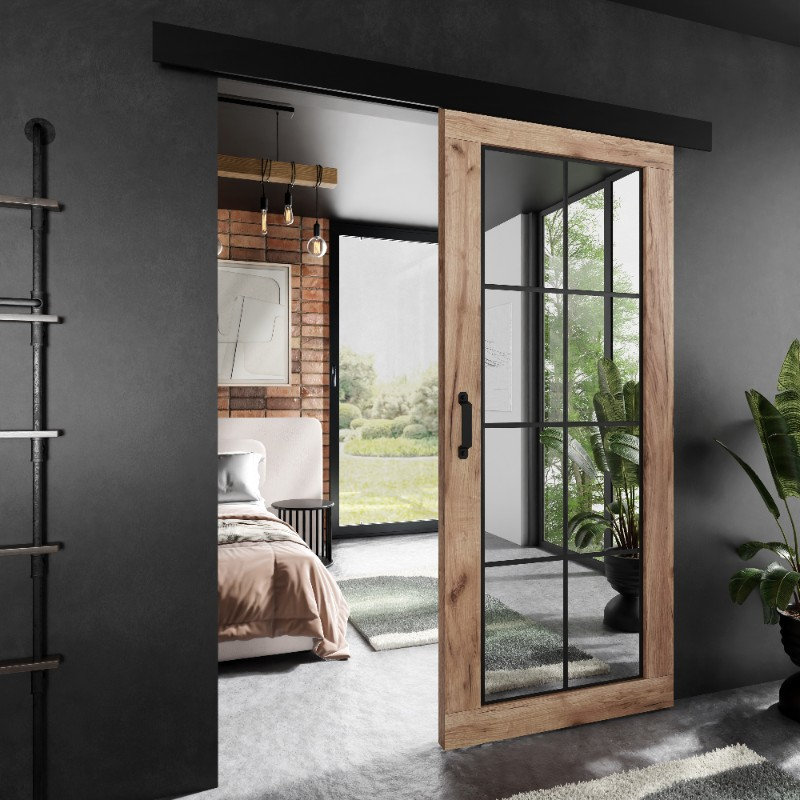 Door Adio, 100 cm, Oak Gold