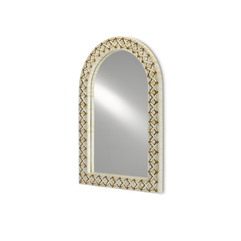 Ellaria Arch Bone Wall Mirror