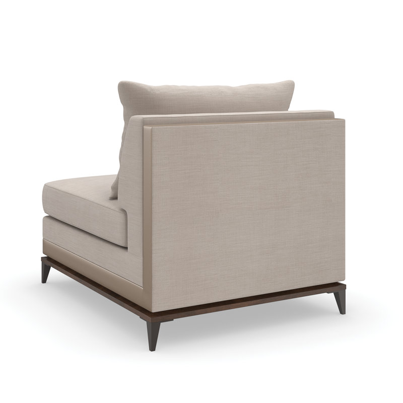 Upholstered Slipper Chair