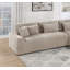 Canapé modulaire moderne en tissu de velours côtelé LAF-116475898