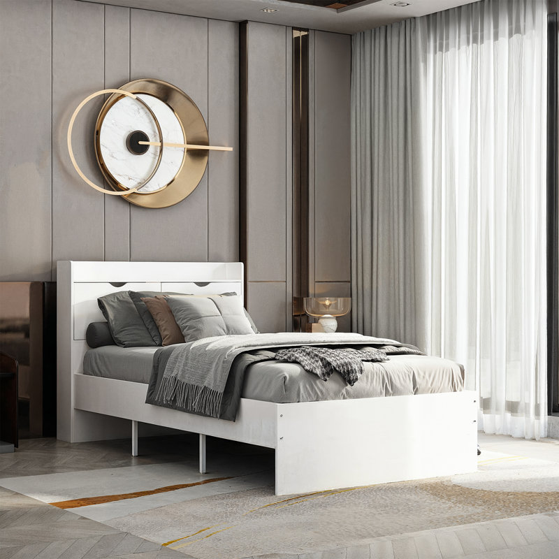 Twin Bed With Headboard