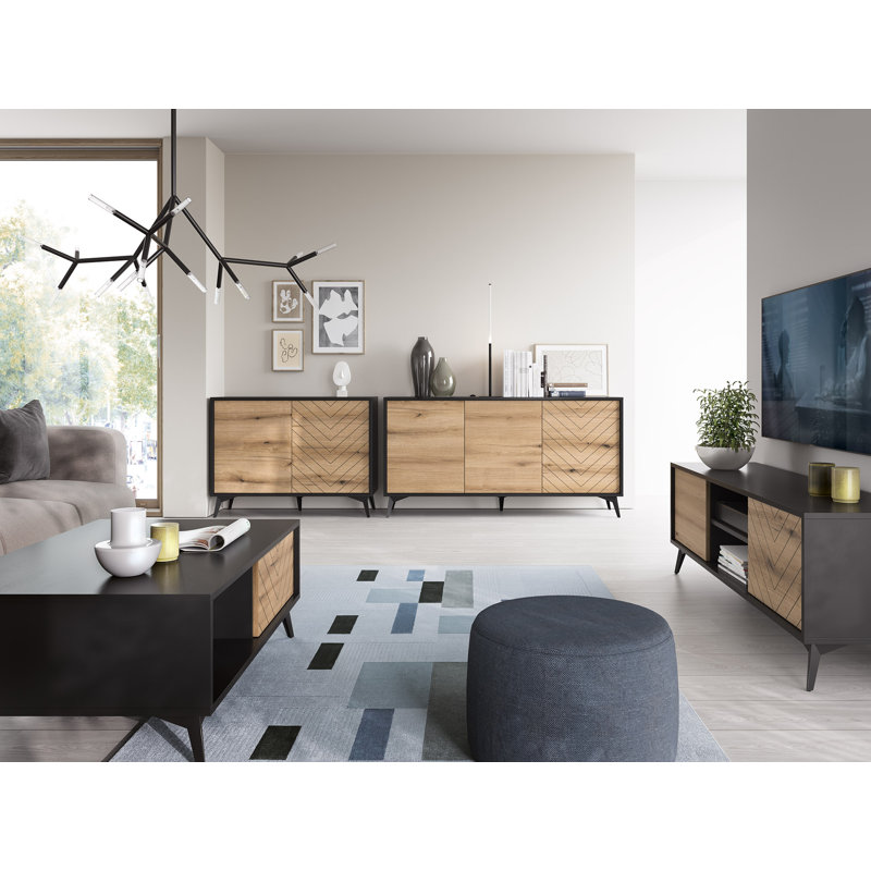 Boyden Unfinished TV Stand for TVs up to 65"