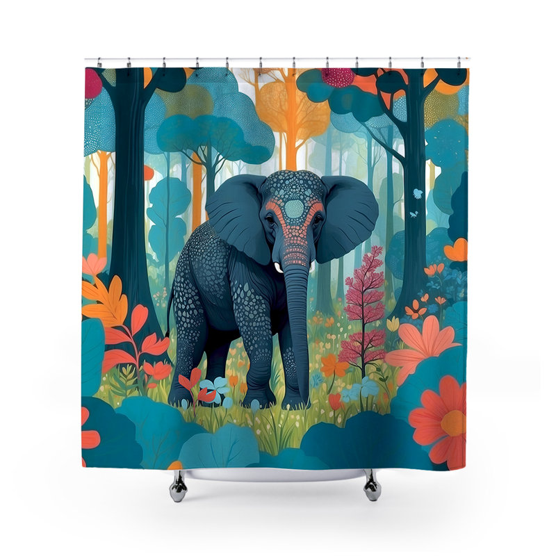Floral Shower Curtain