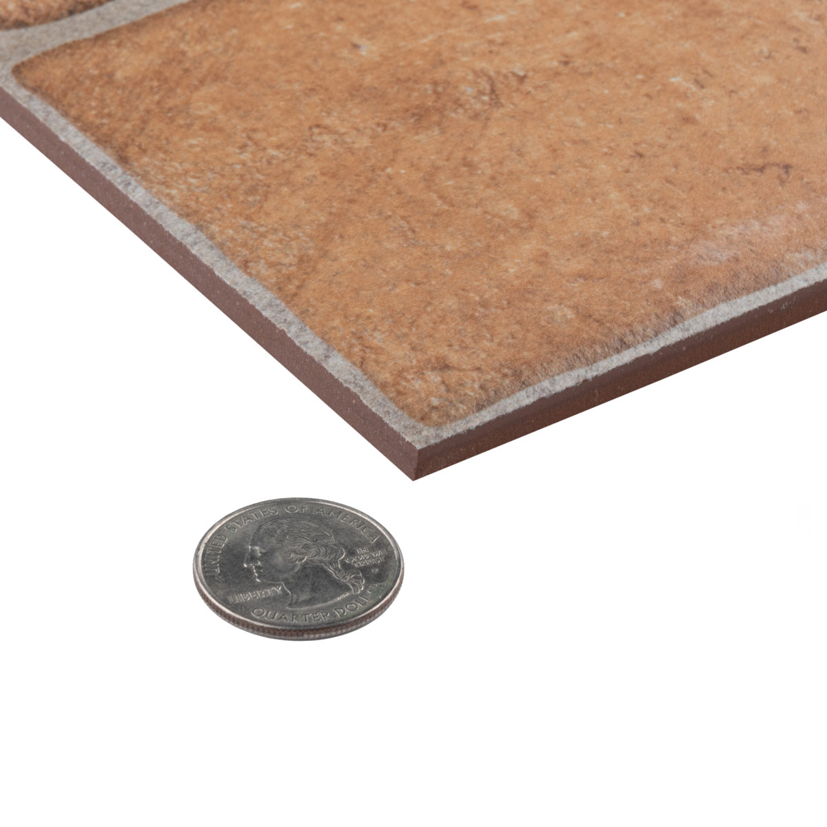 Merola Tile Tovar 17-3/4 In. X 17-3/4 In. Ceramic Rustic Wall & Floor ...