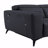 Global United Top Grain Italian Leather Sofa With Power With Recliner Function