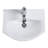 The Renovators Supply Inc. 13.75 " Vitreous China U-Shaped Bathroom Sink and Overflow Hole