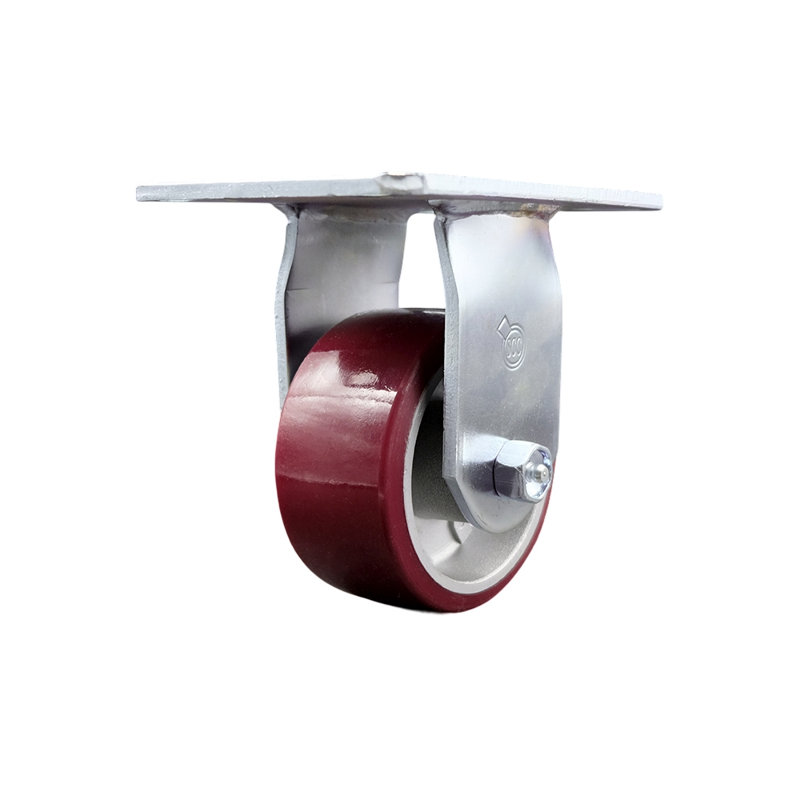 Poly on Aluminum Caster