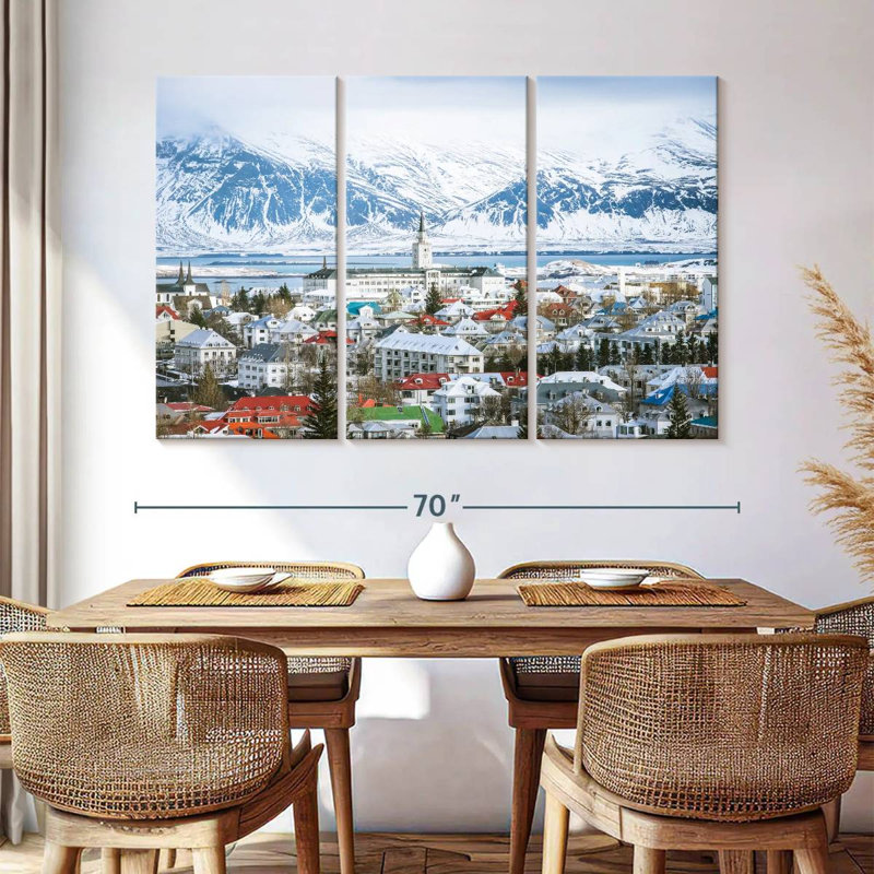 Sebbie Reykjavik, 42" H x 65" W