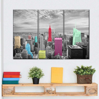" Manhattan Pop " 3 - Pieces