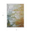 Tapis intérieur lavable abstrait orange 8 pi x 10 pi