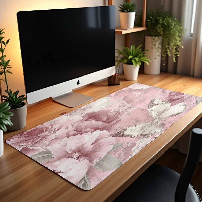 Polyester Desk Pad, 31.5x15.5