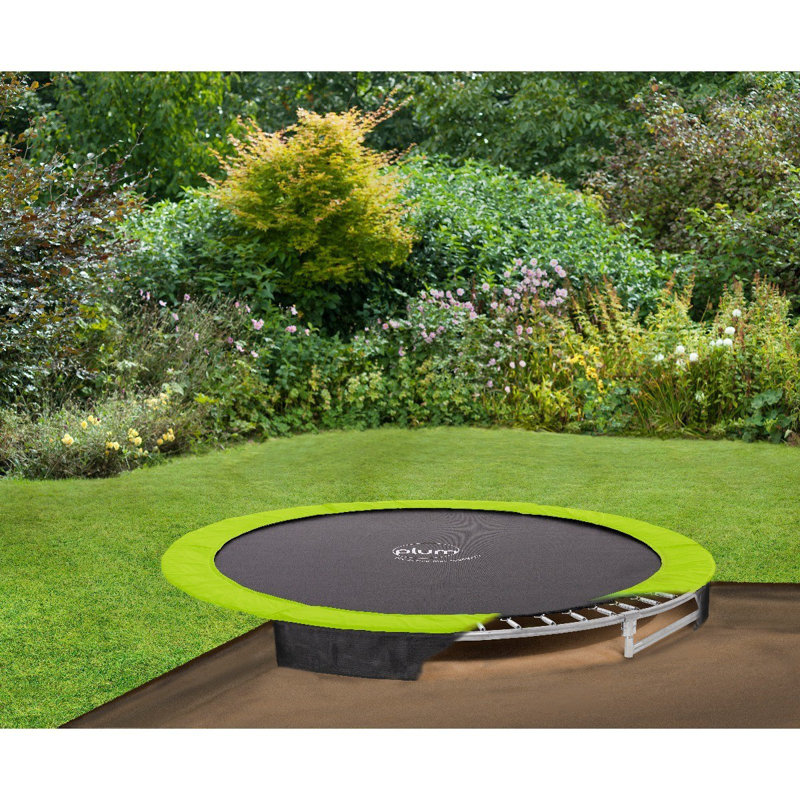 Plum Play 12ft In Ground Trampoline with Safety Enclosure