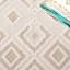 Tapis géométrique en polypropylène tissé à la machine Dennishia-1536707001