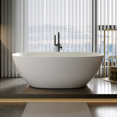 Freestanding Solid Surface Bathtub