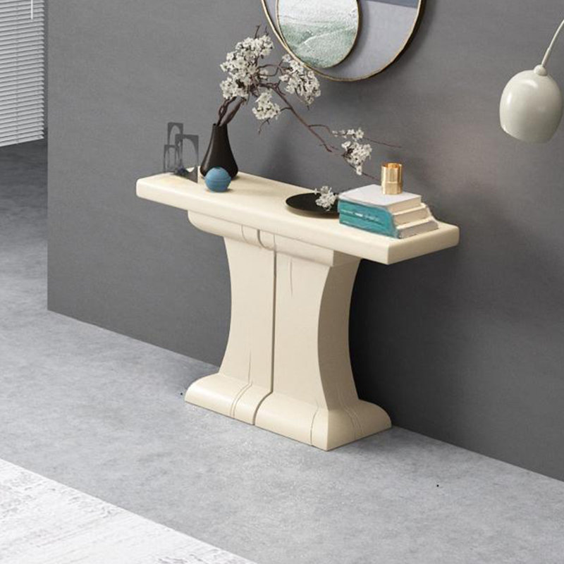 Console moderne minimaliste, H 35,43 po x l 47,24 po x P 15,75 po, Kaki