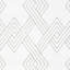 Hix Embroidered Paperweave Wallpaper