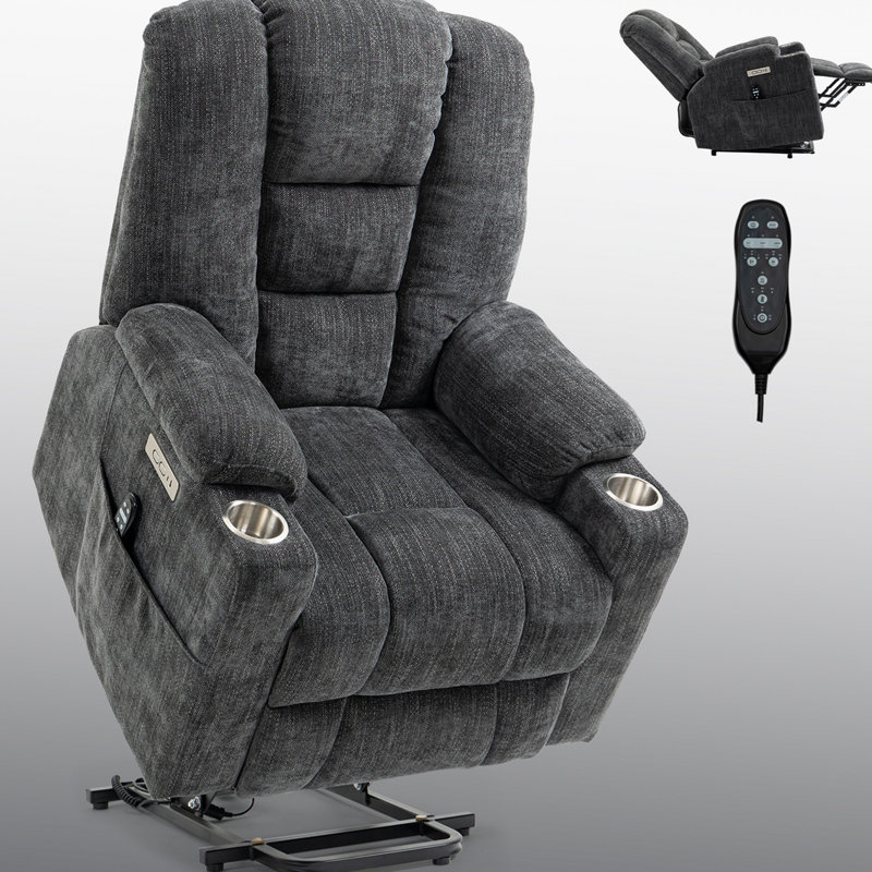 Fauteuil de massage Tayshia, Gris