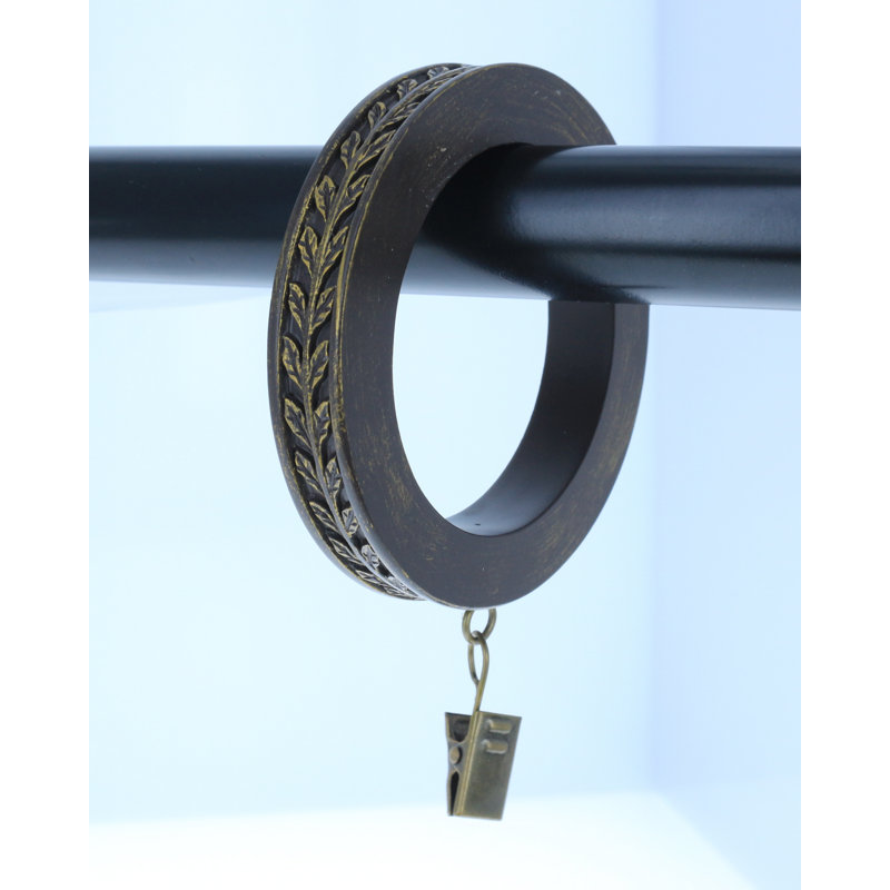 Anneau de rideau feuille Heald, Bronze/Doré