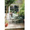 Chaise de salle à manger de jardin empilable Luxembourg