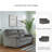 Urki Upholstered 72'' Reclining Loveseat