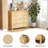 Modern Rattan Storage 4 Drawer Dresser-862334270