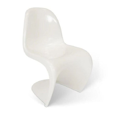 Chaise Penton blanc mat