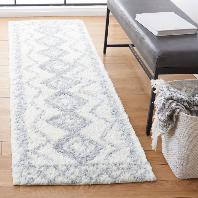 Glick Shag Performance Southwestern Rug, Runner 2'3" x 8'