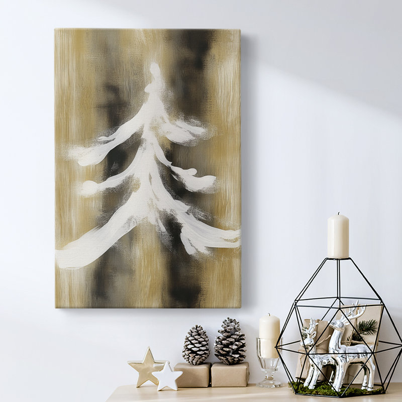 Art des Fêtes de Noël - Toile tendue avec châssis CCVII, H 60 po x l 40 po
