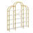 Modern 74.8 Inch 5 Tiers Bookcase Bookshelf, Multi-Functional Display Shelf With Round Top