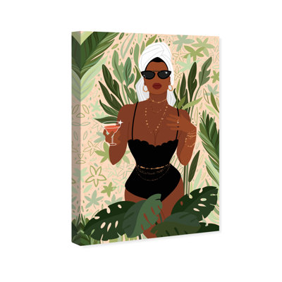 «Wausau After Spa Cocktail on Canvas» par Wynwood Studio Print