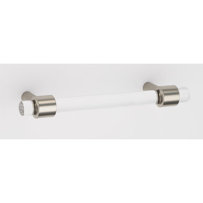 4" Center to Center Bar Pull, Polished Nickel, 4"