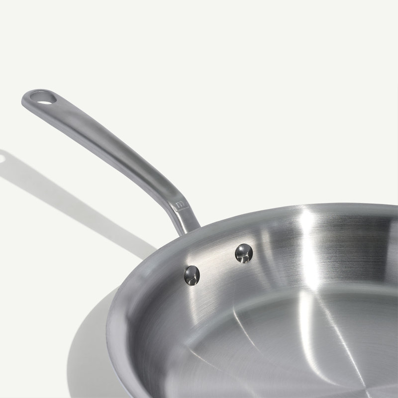 Stainless Clad Fry Pan, 12"
