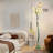 12 Heads Flower Floor Lamp, Lily Of The Valley Green Flower Lamp For Living Room With Flexible Neck For Nook, Bedroom Office, Dorm, Home
