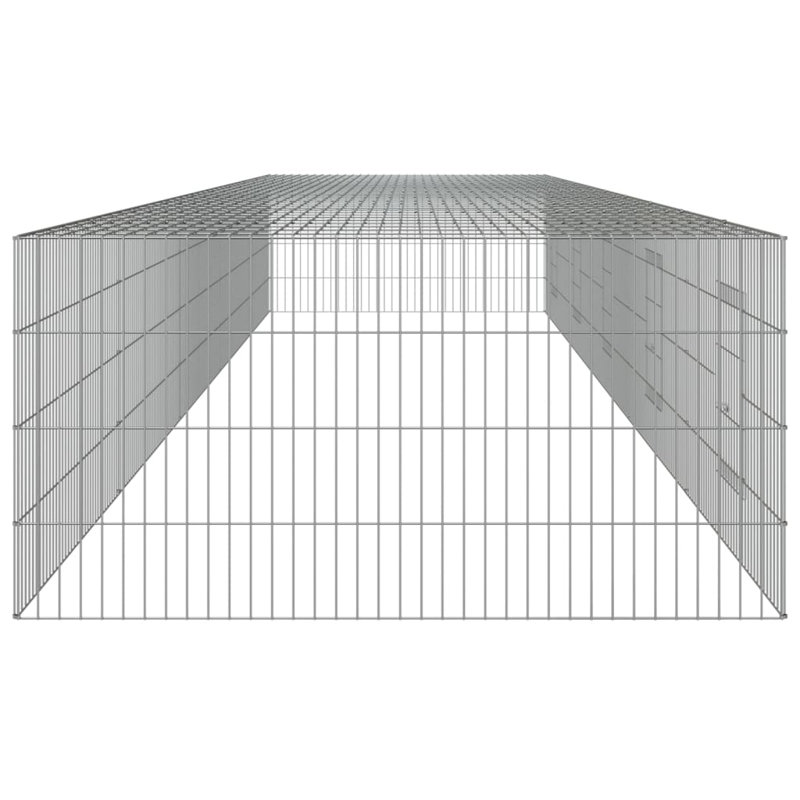 Donohue Weather Resistant Rabbit Cage, 54cm H x 541cm W x 109cm D
