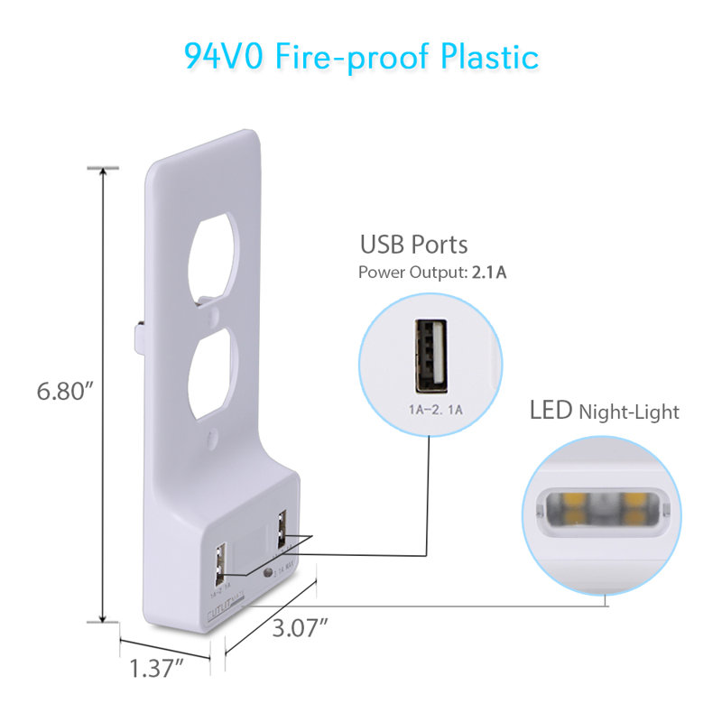 Tamper Resistant Duplex Outlet
