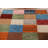 One-of-a-Kind 5'7'' x 8'0'' New Age Rectangle Wool Area Rug in Blue and Orange