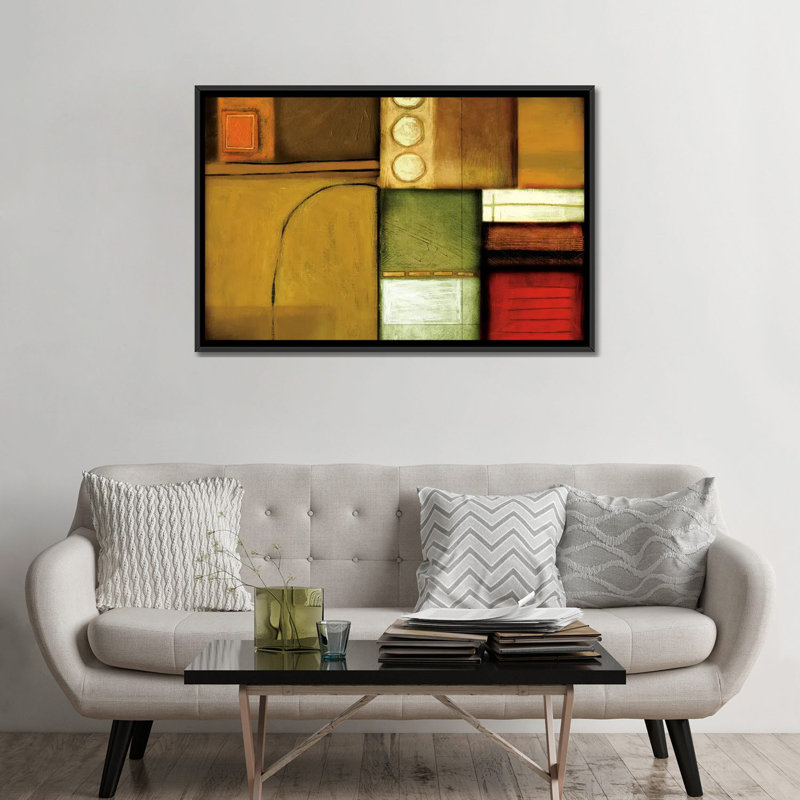 «Rush Hour II», reproduction sur toile, H 18 po x l 26 po x P 1,5 po, Toile encadrée noire, Pas de tapis