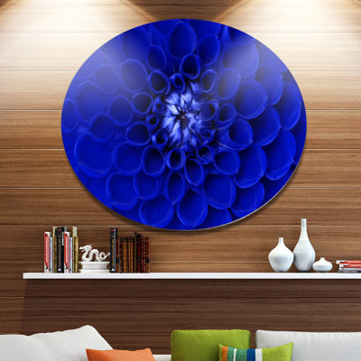 Photographie « abstract blue floral design »