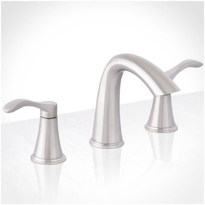 Bella 1.2 GPM Widespread Bathroom Faucet with Pop-Up Drain Assembly