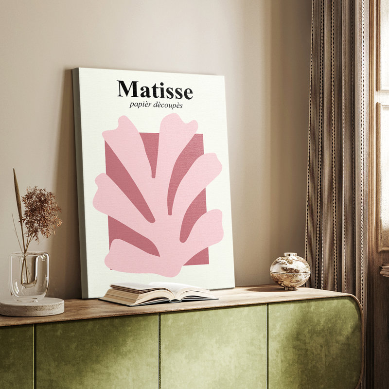 Matisse CCCLV Framed Print -Custom Wrapped Gallery Cavas