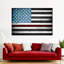 Drapeau en bois pompier-25399687