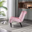 Fauteuil de salon en velours sans accoudoirs-765706719