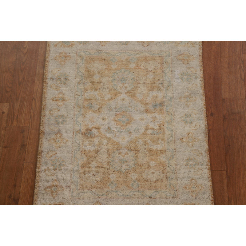 One-of-a-Kind 2'0" X 2'9" New Age Wool Area Rug in