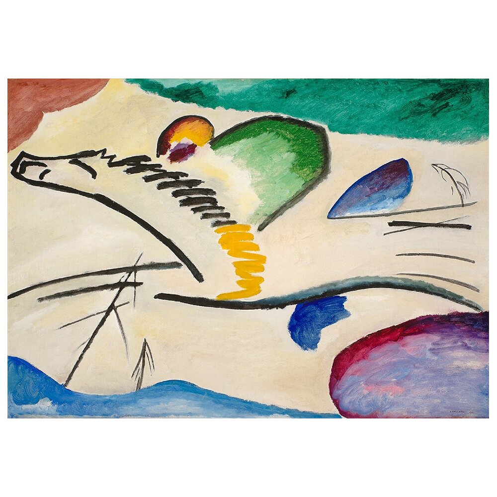 Leinwandbild Das Lyrische von Wassily Kandinsky