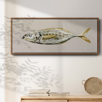 Fresh Fish Study II- Framed Canvas