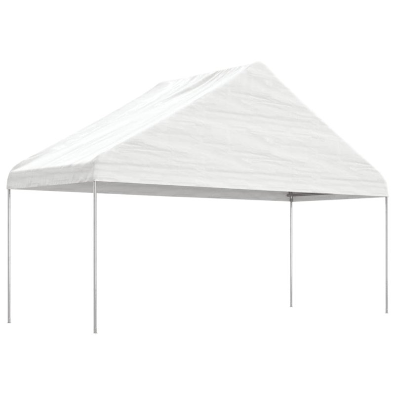 Dakota Fields Gazebo With Roof White 6.69X5.88X3.75 M Polyethylene
