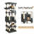Dugaid 74.8'' H Cat Tree-1785594520