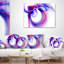 Art abstrait fractal mauve - coussin imprimé abstrait-29340086-29340090