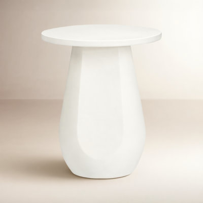 Kaz Concrete Top End Table