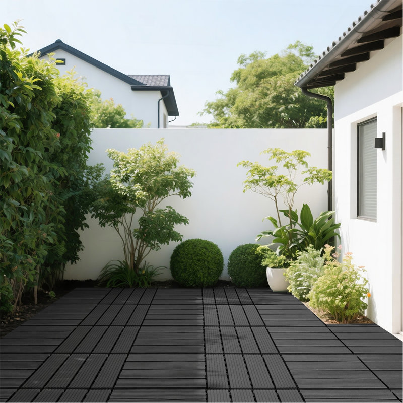 Carreaux de terrasse en plastique emboîtables